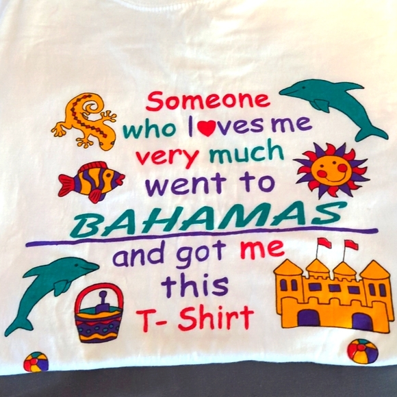 Dorsett Tee's Tops - Bahama's T-shirt. .  100% cotton. M. NWOT Sale